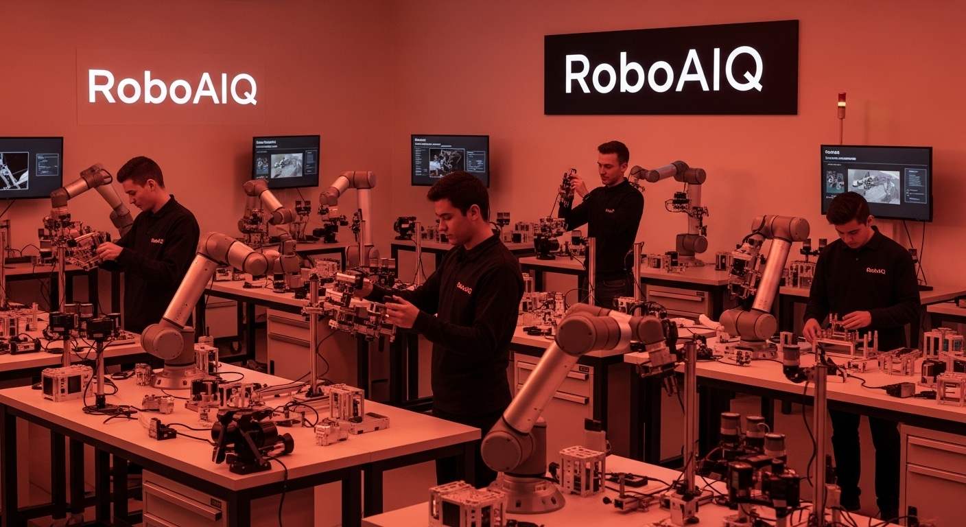 Advanced robotics lab with modern sensors and robotics hardware