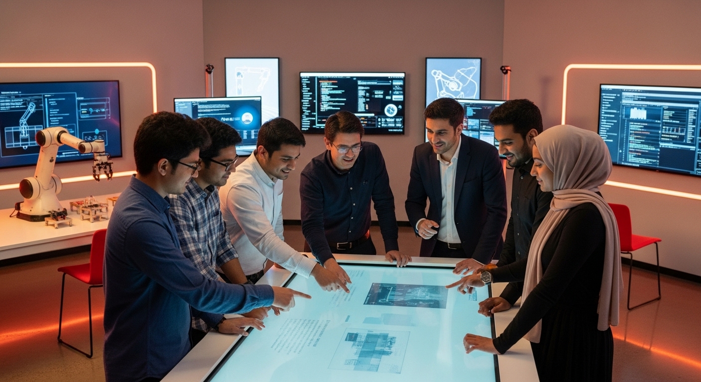 Industry integration connecting students with technology mentors and partners